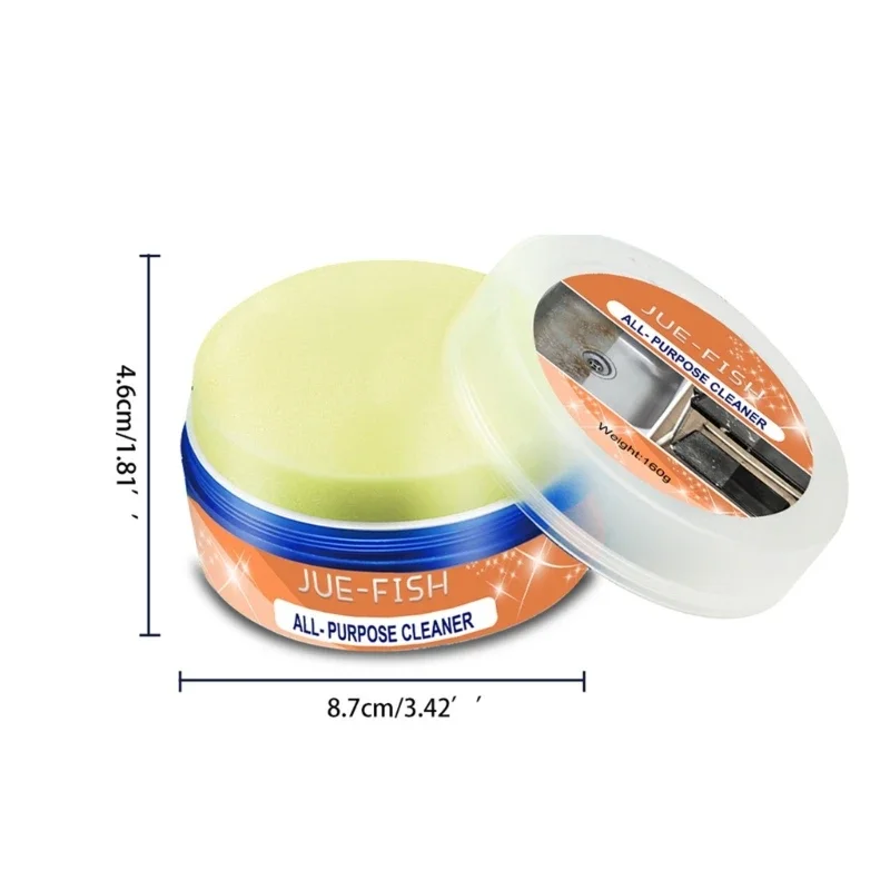 Multipurpose Kitchen Cleaner Multipurpose Household Stain Remover Supplies for Kitchen Tableware Cleaning Accesory