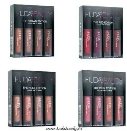 Rossetto Hudas Beauty Liquid Matte Minis Uda Beauty Shimmer Palette Stesso Colore Matte Diamond Glitter Lip Gloss