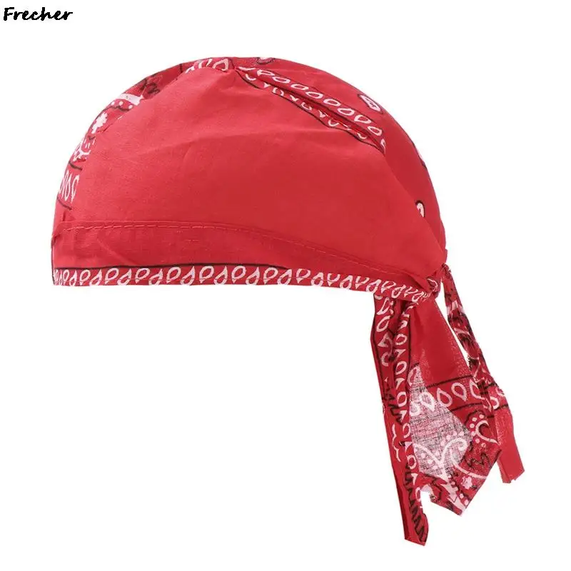 Men Women Running Riding Bandana Headscarf Breathable Pirate Hat Hood Beanies Cap Outdoor Sports Cycling Chiffon Caps Exotic 6