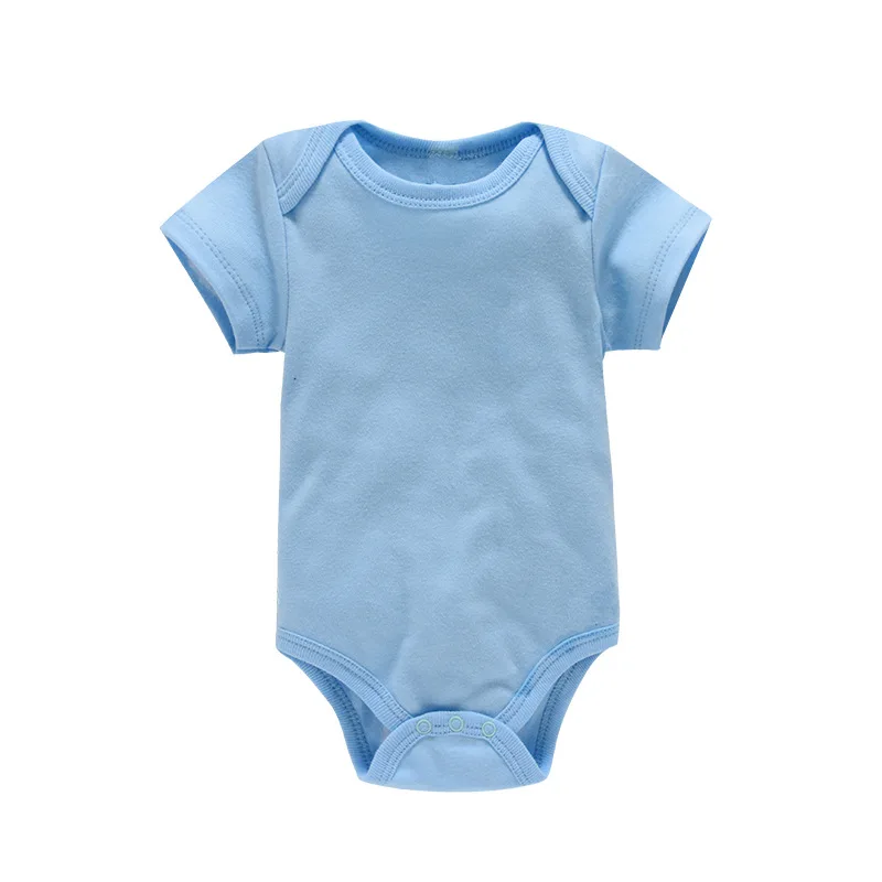 7 Colors Baby Girls Solid Onesies Bodysuits For Boys baby bodysuit