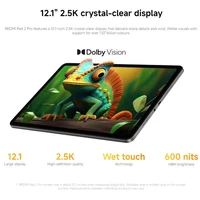 Tablette Xiaomi Redmi Pad 2 Pro Version Globale, écran 12,1" 2,5K, batterie 12000 mAh, Snapdragon 7s Gen 4, Wi-Fi 6 4