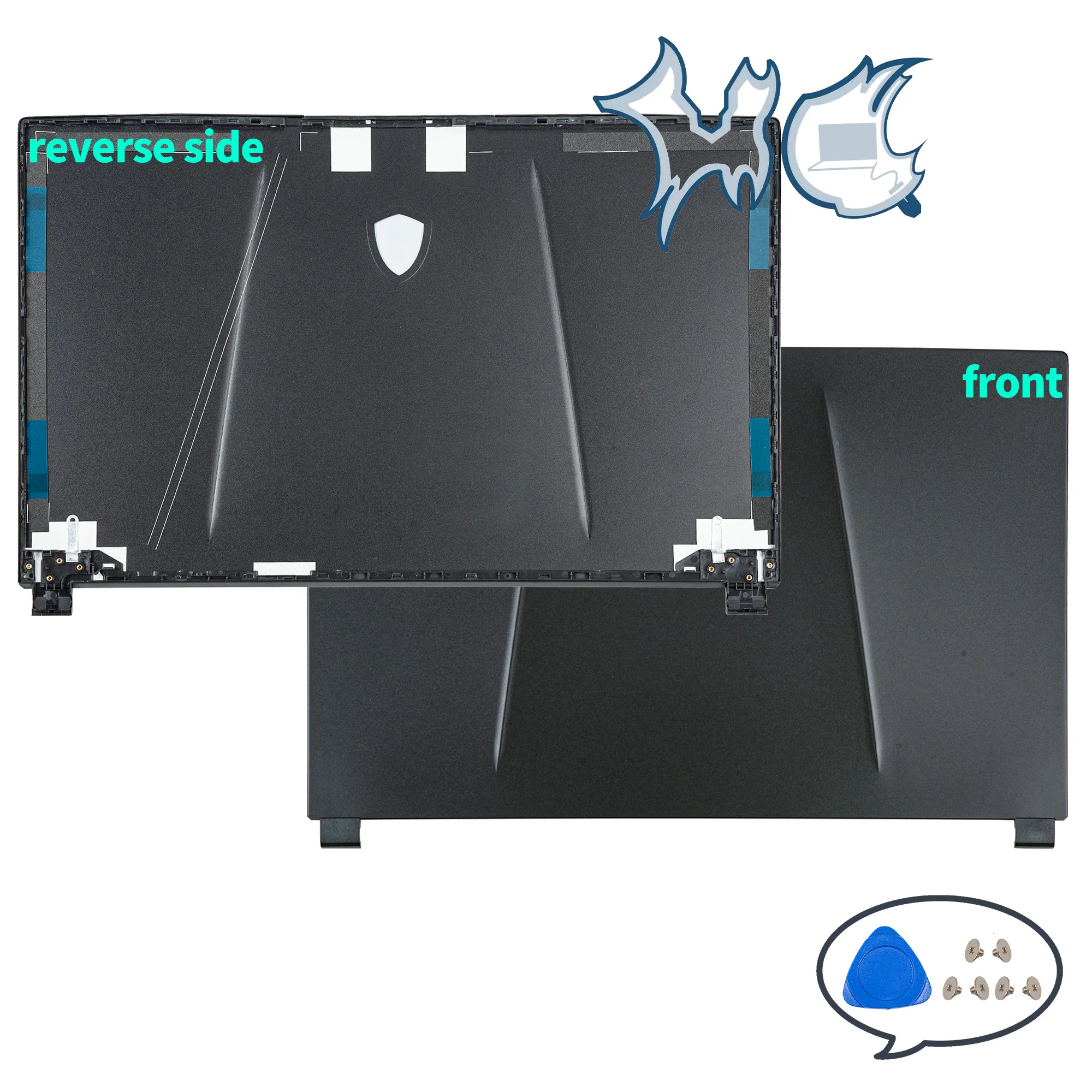 MSI GP75 9SC GP75-9SD GP75-9SE GP75-9SF LCD �ĸ� Ŀ��, ���� ���� �ʷ���Ʈ ���� Ŀ�� ��Ʈ�� ��ǰ ��ü, ���� 17 ��ġ, ����ǰ