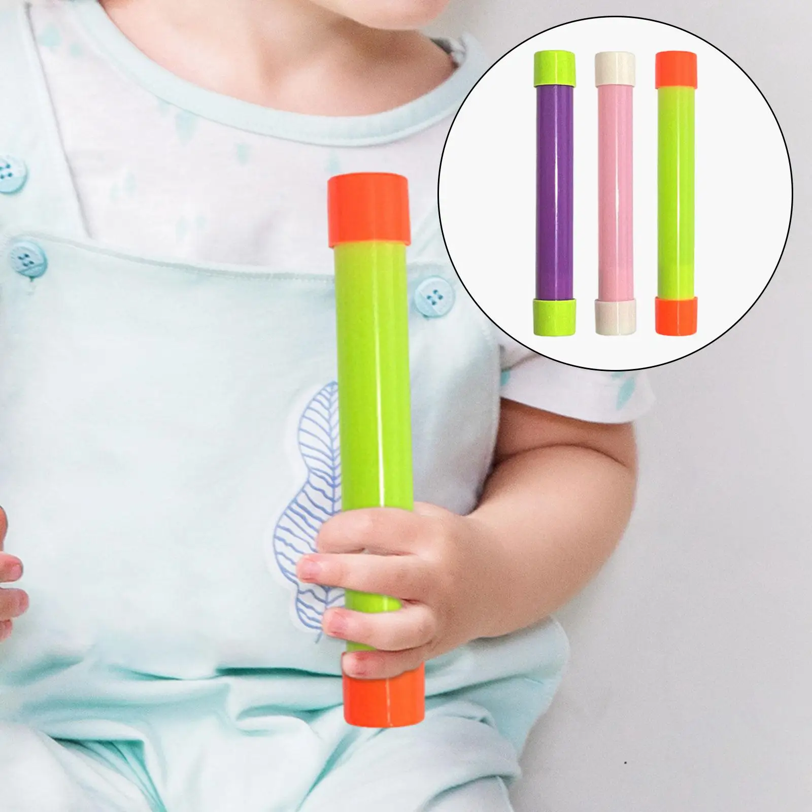 3Pcs 6.5in Groan Tube Noise Maker Novelty for Gathering Halloween Events Children's Vocal Tube Toy Spoof Weird Call Stick