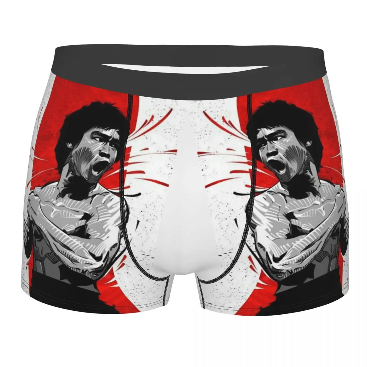 The Dragon Master Bruce Lee Kung Fu Men Underwear Highly Breathable Top Quality Birthday Gifts