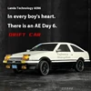 Ldrc Ld1801 Ae86 Rtr Rc Drift Car 1/18 Esp Gyroscope Rc Car Drift Vehicles Led Lights Full Scale Controlled Model Car Toy Gifts 1