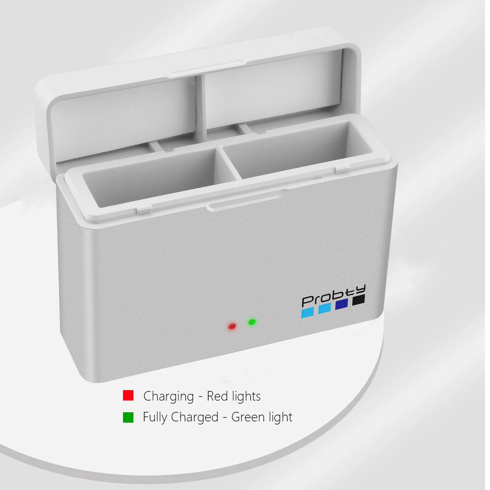 Chargeur rapide pour GoPro Hero 13 avec port Type-C, emballage d'origine.