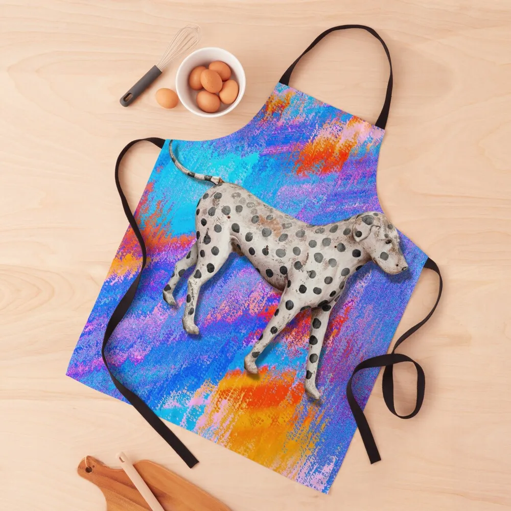 

Dreamy Dalmatian Apron Barista japanese style Kitchen Utensils Apron