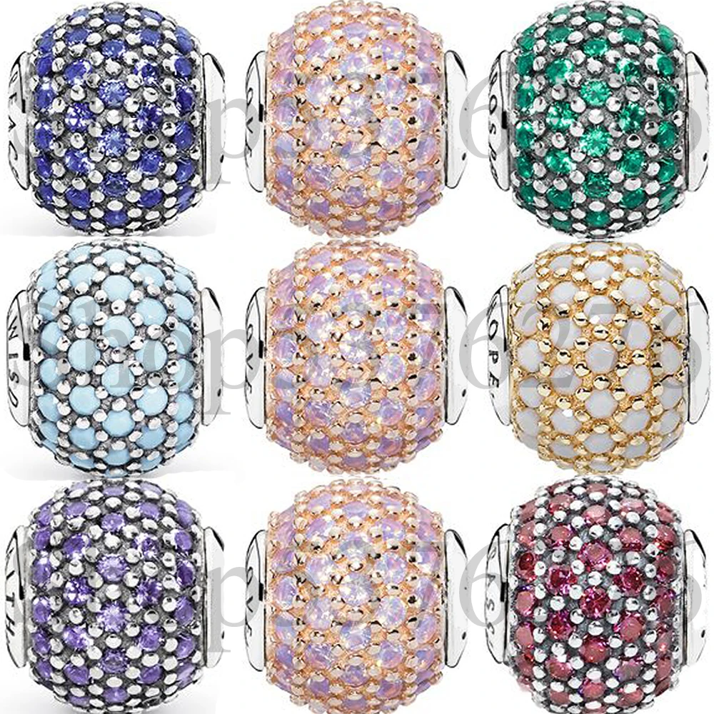 

925 Sterling Silver Bead Passion Faith Peace Wisdom Love Charm Fit Pandora Women Essence Series Bracelet Bangle Gift DIY Jewelry