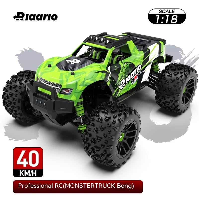 

Rlr-18021g Four-wheel Drive Off-road Racing Rc Car 1:18 Remote Control Distance 150m Maximum Speed 40km/h Boy Toy Gift Box