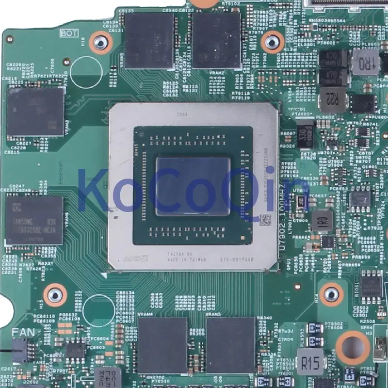 19802-1 For DELL G5 SE 5505 Notebook Mainboard 0NCW8W 0M8C1F CN