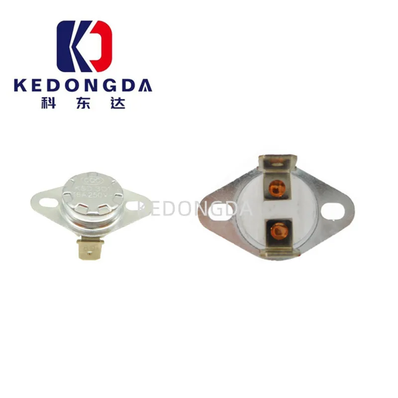 

5PCS Temperature control switch KSD301 225 degrees 10A250V normally open/normally closed jump type temperature switch