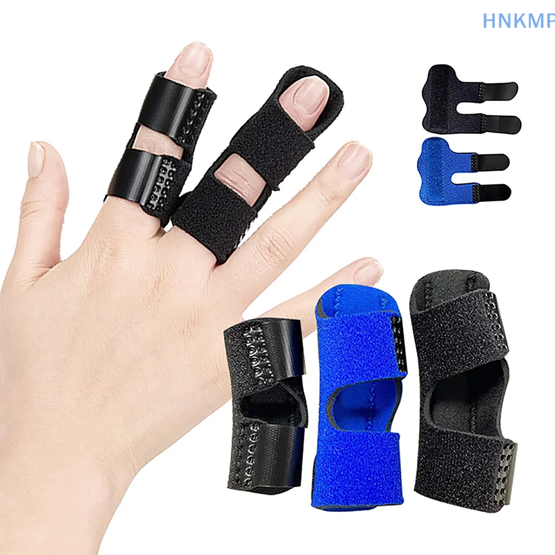 

1Pcs Pain Relief Aluminium Finger Splint Fracture Protection Brace Corrector Support With Fixed Tape Bandage