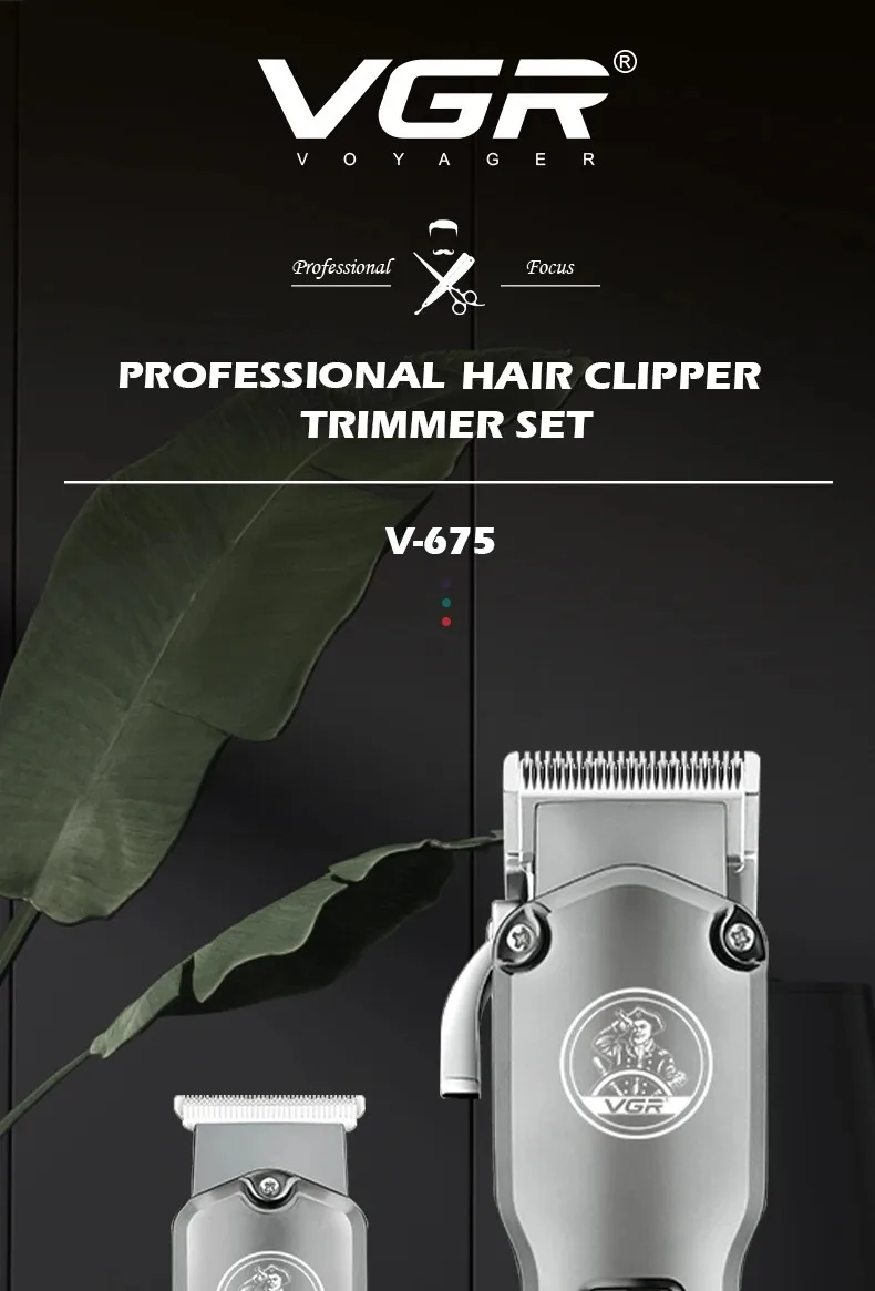 Combo Maquina VGR V-675: La Experiencia de Corte Profesional en tus Manos