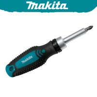 Makita D-58833 tournevis magnétique à cliquet embout remplaçable positif négatif antidérapant multifonctionnel facile à transporter outils à main 1