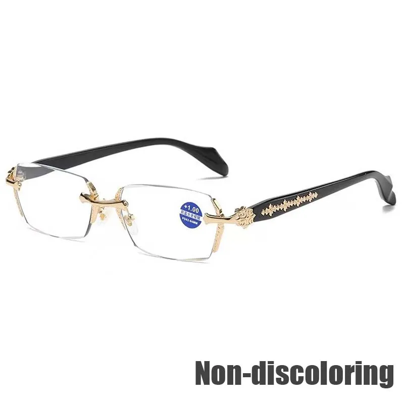 Vintage Unisex Photochromic Sunglasses - Color Changing & UV Protection Presbyopia Eyewear