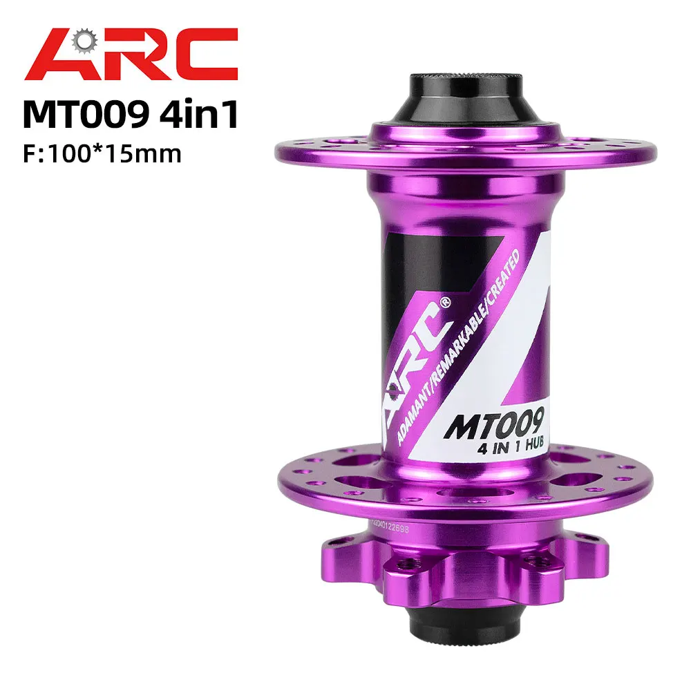 Bike Hubs MT009 BOOST 4 IN 1 Front bike hubs MTB mountain bike hubs 28H 32H 36H 15x110 9 15x100 mm disc brake bicycle hub 28 32 36 holes