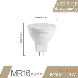 Energy - Saving High Lumen LED Spotlight Bulb (Natural light 4000K)