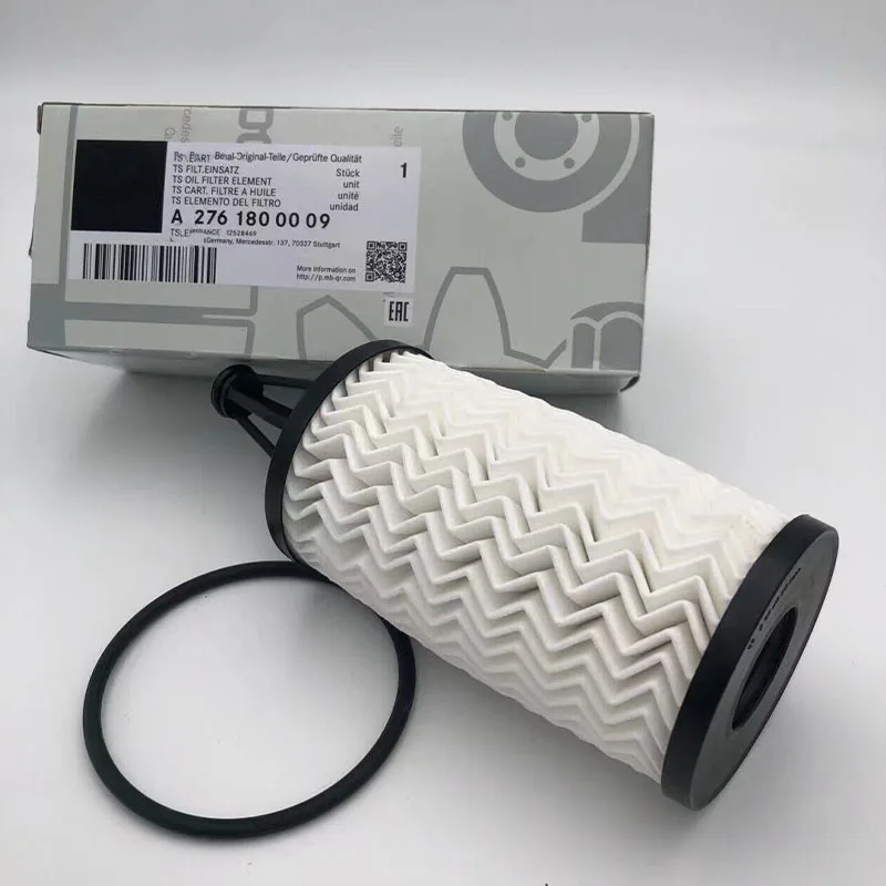 Original genuine engine oil filter for Mercedes-Benz W166 W204 W205 W212 W221 W222 M276 27618000009