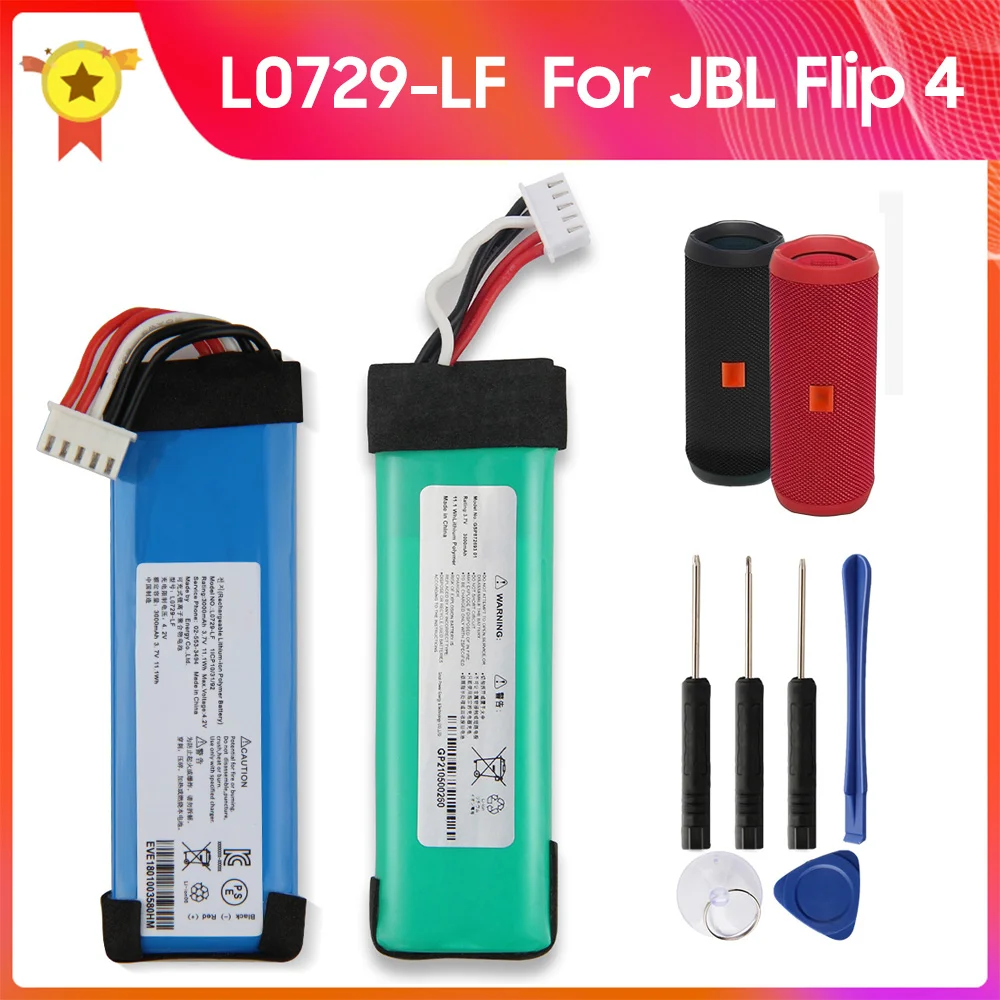for JBL Flip 4, Flip 4 Special Edition Replace Battery JBL GSP872693 01  Tool