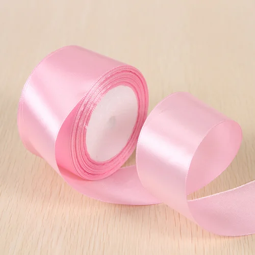 Elegant Satin Ribbons in Variety of Colors for Wedding and Party Decorations
