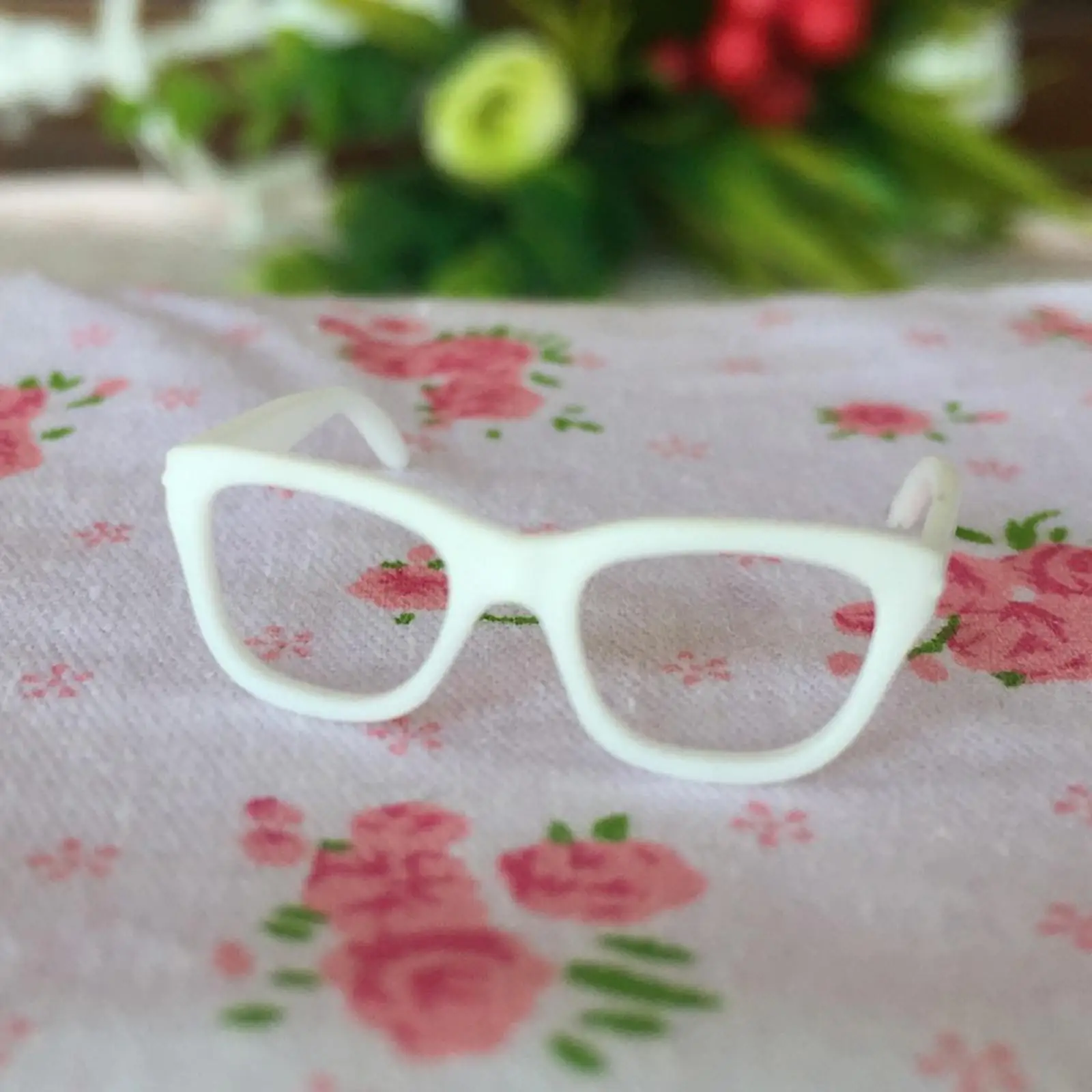 1/6 Miniature Doll Glasses Photo Props Sunglasses Gift Fashion Cute Children Toys Lensless Mini Plastic Glasses High Dolls doll eyewear accessories doll accessories