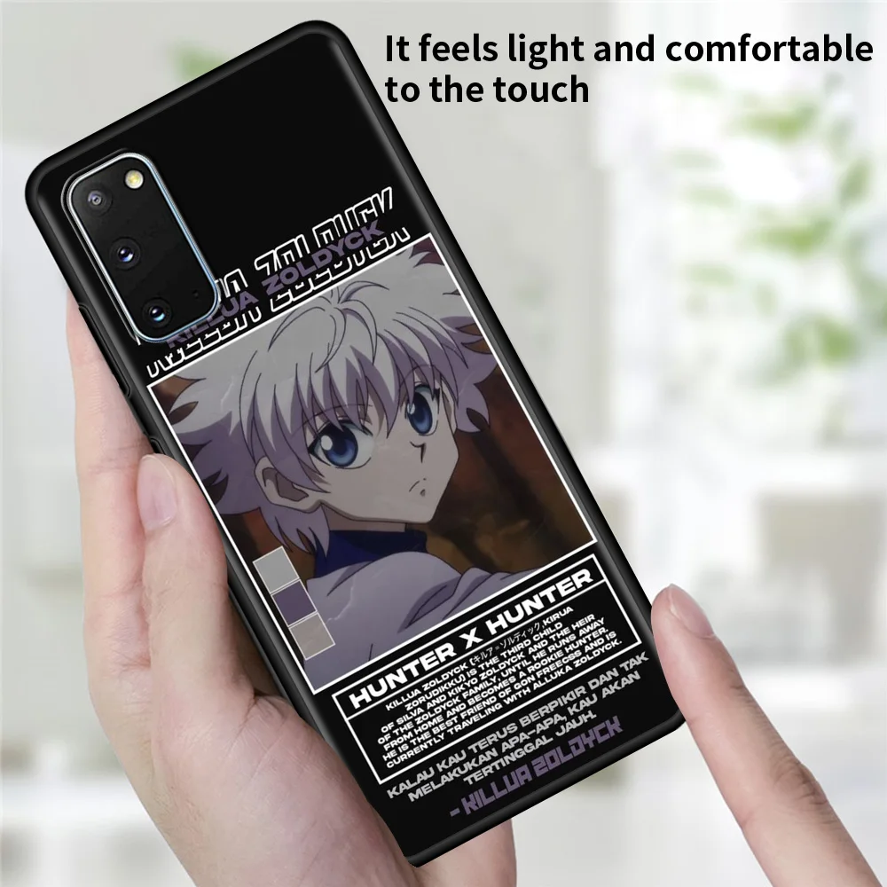 Gon Killua Fanart Hunter X Hunter Hisoka Morow For Samsung Galaxy S21 S Ultra Fe S10 Plus Lite S10e S9 S8 S7 Edge M22 M52 Case Phone Case Covers Aliexpress