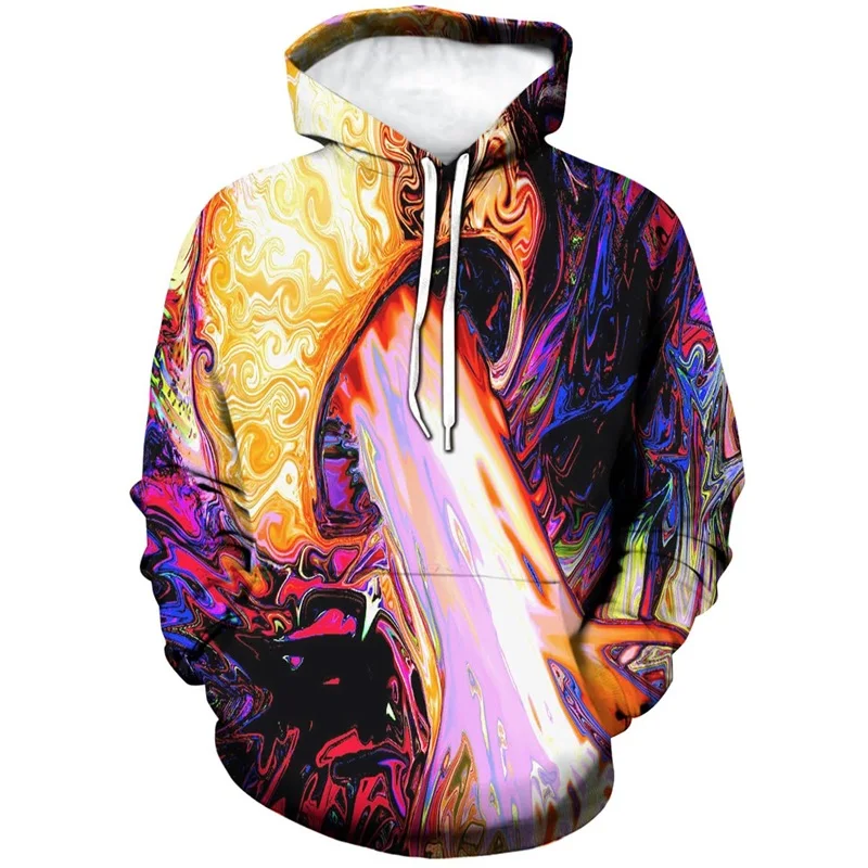 thumbnail image 1 of Sudadera con capucha colorida con hongos mágicos para hombres y mujeres, sudadera con estampado 3D abstracto, sudadera informal de manga larga para hombres, 1 of 5