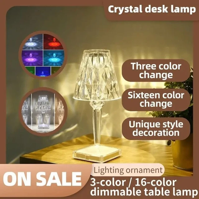 Lampe De Chevet Qui Change Couleur - Veilleuses - AliExpress