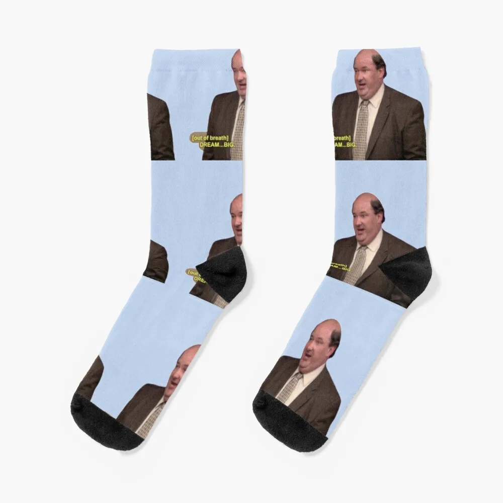

The Office Kevin DREAM BIG Socks Heated Socks