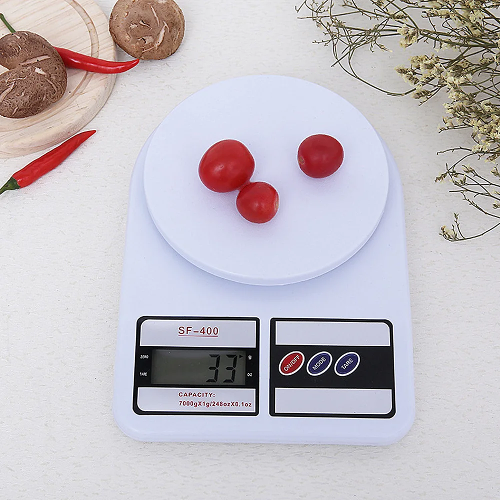Digital Weight Grams Kitchen Scale Sf 400 Food Balance 5kg 10kg Electronic  Digital Precision Scales Peso Gramos Bakery Cooking - AliExpress