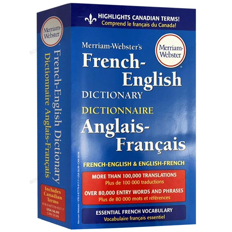 Merriam Webster's French English Dictionary Wordpower Original Language Learning Books