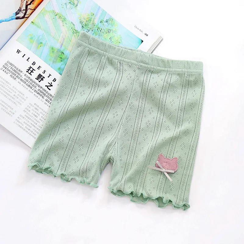 Summer Kids Girls Shorts Cotton Safety Pant Underwear Girls Briefs Short Beach Pants Kids Short Leggings For 3-12 Year