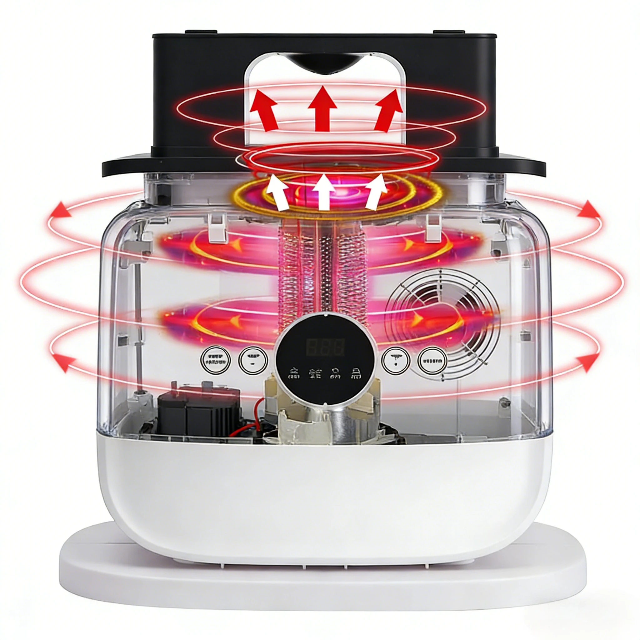 Automatic Clothing Ironing Machine Air Drying Heating Machine Mini Folding Ironing Device Portable Electric Clothes Shoes Dryer 4