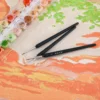 3 Pcs Micro Detail Paint Tiny for Nails Brush Kits Details Facial Watercolor Tool Set Suite 2