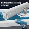 Super Powerful Automatic Water Gun Toy With LED Water Absorption Soaker High Pressure Spray Blaster Pool Toys for Kids Boys Gift 6