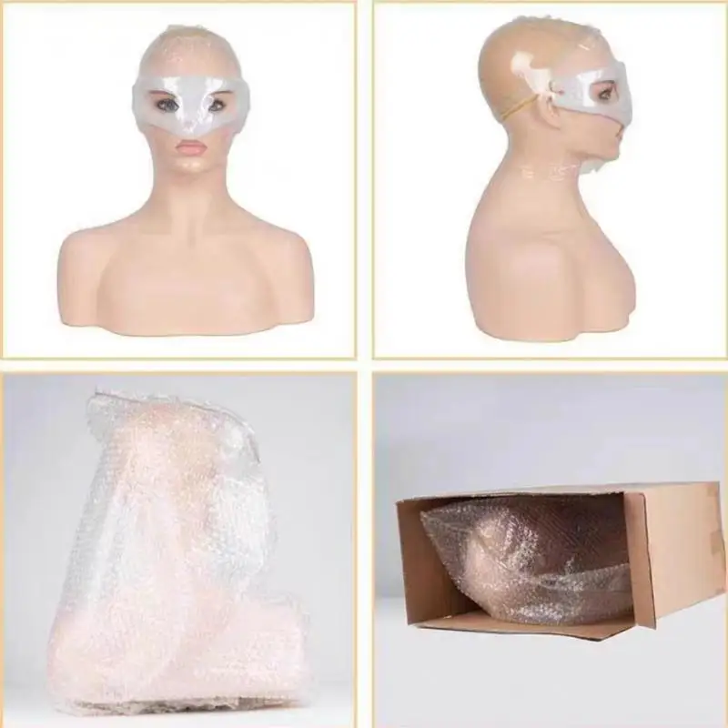 Female Mannequin Head with Shoulders - Used