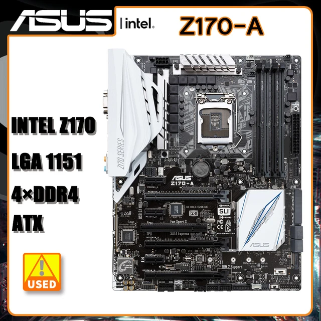 ASUS-Intel Z170マザーボード,1151インチPCコンポーネント,4GB RAM