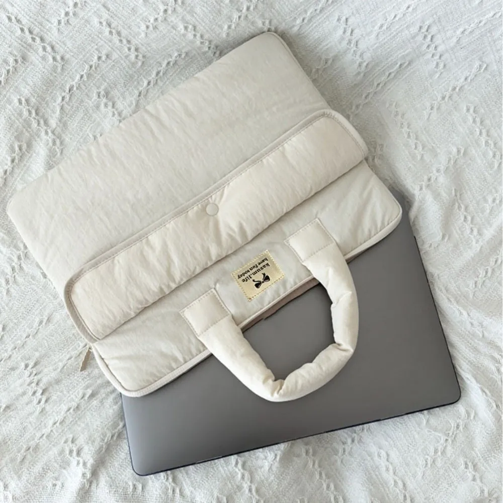 Borsa da viaggio Borse per laptop portatili da 15,6 pollici con manico Custodia per laptop leggera Borsa da donna con doppia cerniera per notebook in cartone animato - immagine 2