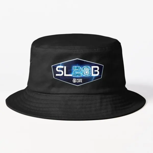 

Second Life Is 20Th Birthday Bucket Hat Bucket Hat Sport Sun Women Summer Fashion Spring Fish Solid Color Black Mens Boys