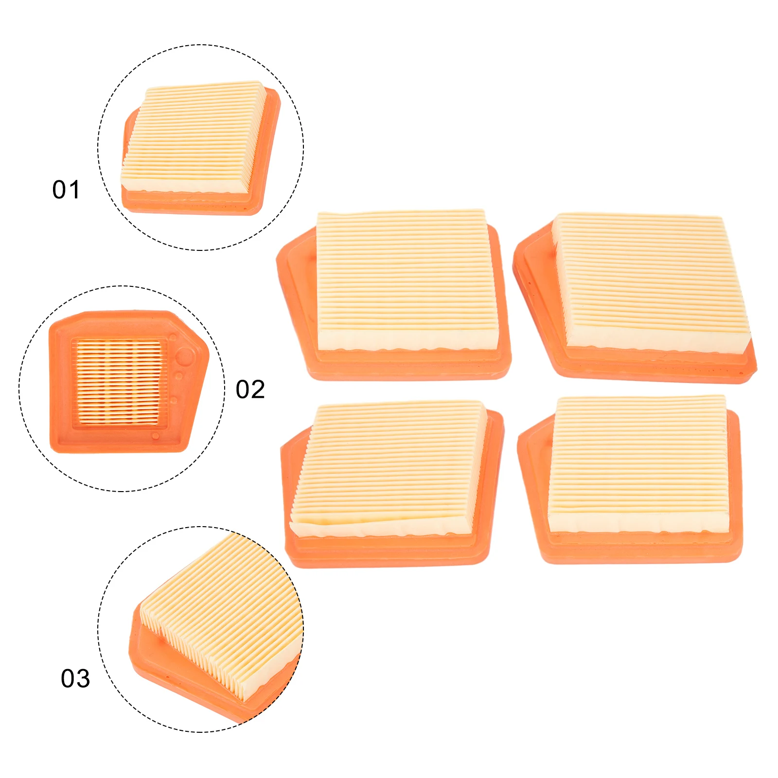 

Air Filter For Stihl FS240R FS240CE FS360 FS410 FS460 F 40R F 40CE F 60CE FS360CE FS460CEM FR460TCEM String Trimmer Brush Cutter