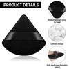 2/3/5/6/12Powder Puff Face Makeup Soft velvet Triangle Powder Puff For Loose Powder Setting Powder Makeup Foundation Beauty Gift 3