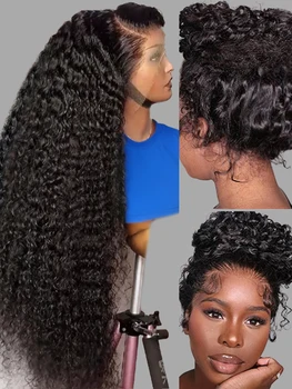 250% 30 40Inch 13x6 360 Full Hd Loose Deep Wave Lace Frontal Wig Brazilian 13x4 Water Wave Curly Human Hair Wigs For Women CEXXY