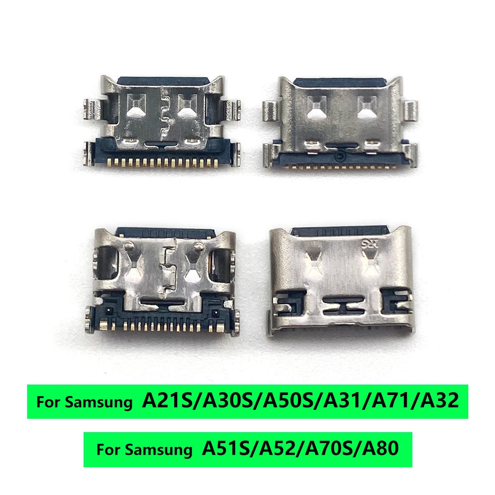 

50Pcs ,USB Charging Port Socket Plug Dock Connector Flex For Samsung A01 A02S A11 A10 A12 A20 A20S A21 A21S A30S USB Port Flex