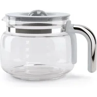 Retro Style Coffee Maker Machine, 17.3 x 12.8 x 11.3, Cream 2