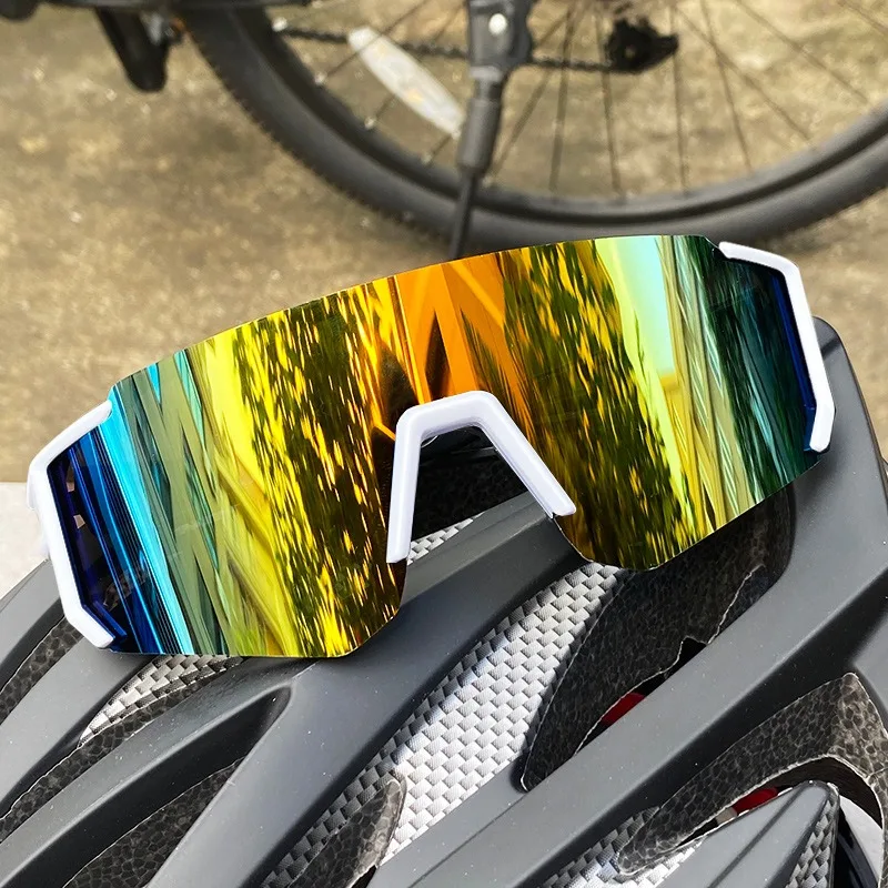 Oversized UV Protection Outdoor Sports Sunglasses