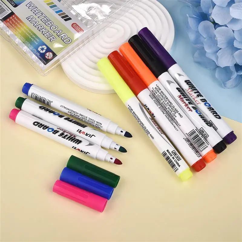 Water Painting Pen Whiteboard Markers Floating Ink Pen Doodle Water Pens Montessori Early Education Toy marker pen art pens paint pen