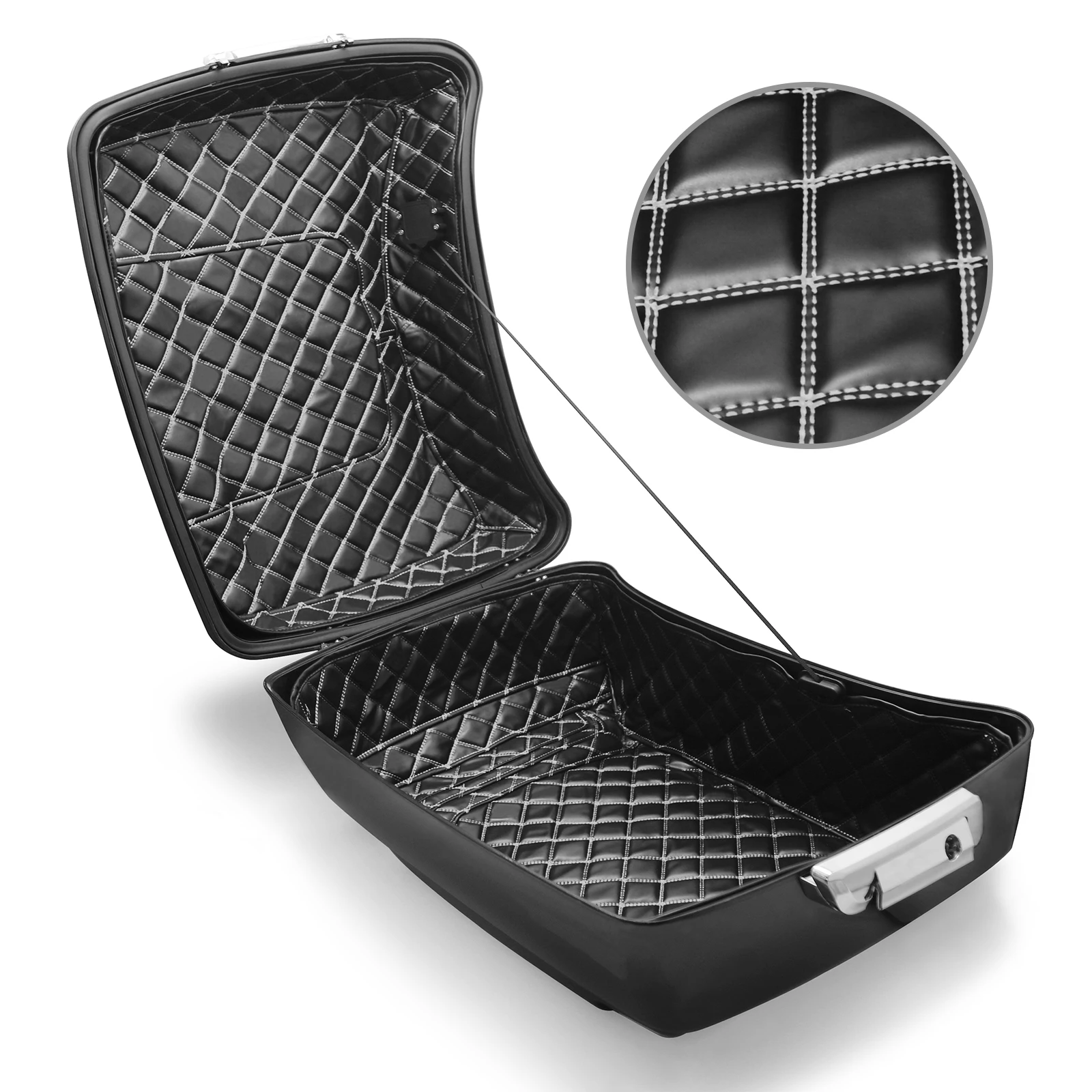 

King Travel Tour Pack Liners Trunk Insert Carpet Fit for Harley Touring FLT FLHTCU FLHRC Electra Road King Street Glide2014-2023