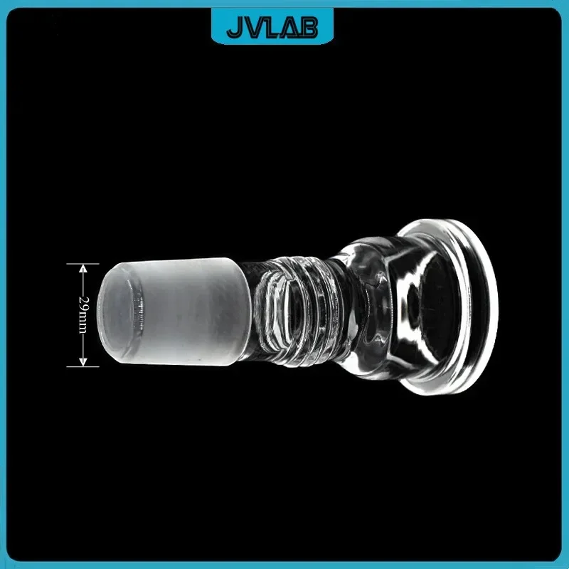 Flange Connector Rotary Evaporator Connection Vacuum Decompression Extraction Distiller Accessories Glass Flange Coupling 29/50