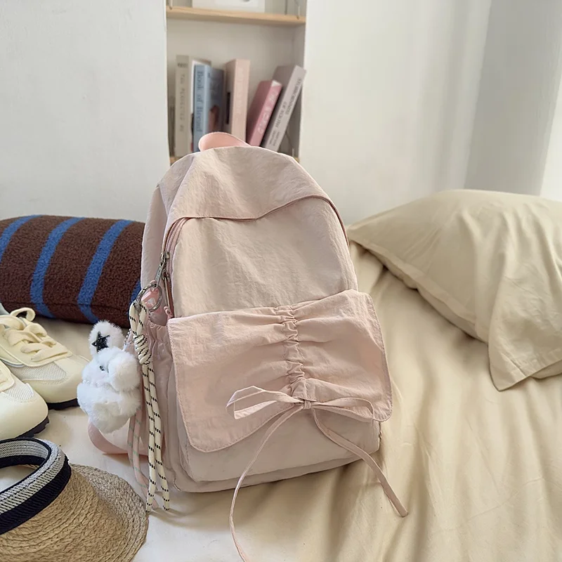 Pink trumpet + pendant