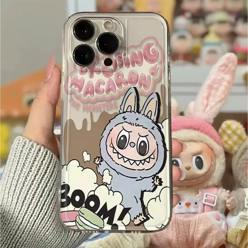 

Labubu Laser Case Cover for Iphone 11 14 Pro Max Xr 13 12 Pro X Xs 15 Pro Max Imd Shell Full Protection Phone Case